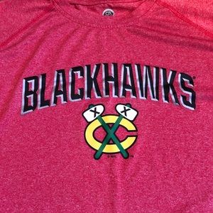 Men’s Officially Licensed Blackhawks T Shirt Size Large